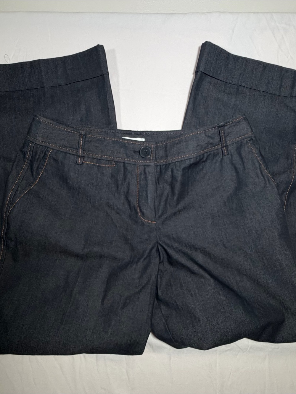 LOFT Black Straight-Leg Women's Jeans